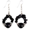 Black Onyx Earrings (Thailand)