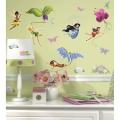 Disney Fairies Peel and Stick Glitter Wall Decals