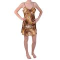 Hailey Jeans Co. Women's Animal Print Satin Chemise Nightie