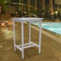 Bradley Outdoor Wood Bar Table