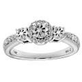 14k White Gold 1ct TDW Diamond Anniversary Ring (H-I, I1-I2)