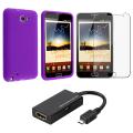Case/ LCD Protector/ USB to HDMI Adapter for Samsung Galaxy Note