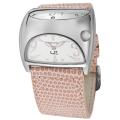 Lucien Piccard Women's 'Junior Stratosphere' Light Pink Leather Watch