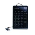 HP NW226AA Calcpad 100 Numeric KeyPad 10-K Black USB Keypad For Laptop