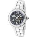 Lucien Piccard Women's 'Celano' White Ceramic Stainless Steel Watch