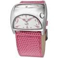 Lucien Piccard Women's 'Junior Stratosphere' Pink Leather Watch
