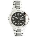 Croton Men's 'Super C' Tungsten and Black Ceramic Watch