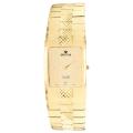 Croton Men's 'Croton' Textured Goldtone Brass Watch