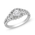 18k White Gold 1 1/2ct TDW Diamond Fashion Ring (G-H, SI1-SI2)