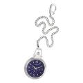 Stuhrling Original Men's Quartz Monarch Nouveau Stainless Steel Pocket Watch