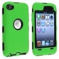 Black/ Green Hybrid Case for Apple iPod Touch 4th Generation