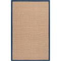 Hand-woven Navy Sophie B Jute Rug (5' x 8')