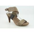Yin Women's Krystal Brown Sandals (Size 7)