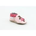 Robeez Youth's Beach Bear Pink Casual Shoes (Size 2)
