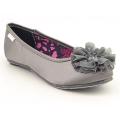 Sugar Kids Youth Kids Girls's L'Amande Gray Flats (Size 4)