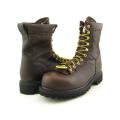 GEORGIA Men's G8341 8" Low-Heel Logger Brown Boots (Size 9)