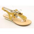 Lovely People Women's Mercury Yellow Sandals (Size 9)