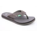 Sanuk Men's Fault Line Brown Sandals