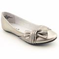 Rampage Girls Youth Kids Girls's Christina Gray Flats