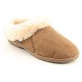 Acorn Women's Ewe Collar Brown Slippers (Size 10)