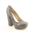 Mia Women's Uptown Girl Gray Heels