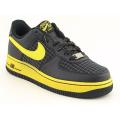 Nike Youth Kids Girls's Air Force 1 (GS) Black Athletic (Size 3.5)