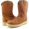 Georgia Men's 10" Pull-on Wedge Beige Boots