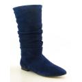Steven Steve Madden Women's Caslow Blue Boots (Size 6)