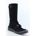 One Of 2 Women's ON1277 Black Boots (Size 7)