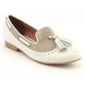 Jeffrey Campbell Women's Sunshine Ivory Flats & Oxfords