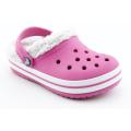Crocs Girls's Crocband Mammoth Pinks Casual Shoes (Size 6)