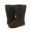 Bearpaw Women's Emma Tall Brown Boots (Size 10)