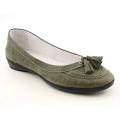 FS NY Women's Vibrato Green Flats & Oxfords (Size 6.5)