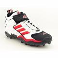 Adidas Men's Mayhem Mid White Athletic Cleat (Size 16)
