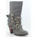 NYLA Women's Sheree Grays Boots Size 7.5