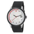 Puma Men's 3HD Silver and White Watch