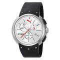 Puma Men's Hero Silver and White Watch