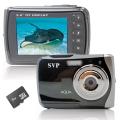 SVP WP6800 18MP Black Waterproof Camera with 8GB Micro SD