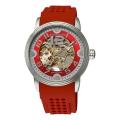 Stuhrling Original Men's Delphi Adonis Sports Automatic Red Rubber Strap Watch