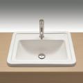 Bissonnet White Noble Bathroom Ceramic Sink