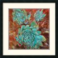 Jillian David Design 'Blue Agave I' Framed Art Print