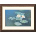 Claude Monet 'Nympheas Effet Du Soir (Water Lilies in the Evening)' Framed Art Print