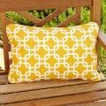 Penelope Yellow Outdoor Pillows (Set of 2)