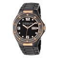Stuhrling Original Men's Apocalypse Noir Swiss Made Quartz Ceramic Watch