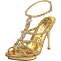 Celeste Women's Joyce-09 Ankle-Wrap Crystals Stiletto Platform Sandal