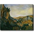 Andre Derain 'Valley of the Lot at Vers' Abstract Hand-painted Oil on Canvas