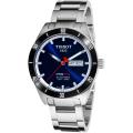 Tissot Men's 'PRS 516' Blue Dial Stainless Steel Automatic Watch