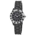 Christian Dior Women's 'Black Eight' Black Dial Ceramic Bracelet Watch