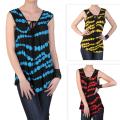 Journee Collection Women's Contemporary Plus Polk-a-Dot Sleeveless Top