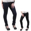 Hailey Jeans Co. Junior's Contrast Stitching Stretch Skinny Jeans